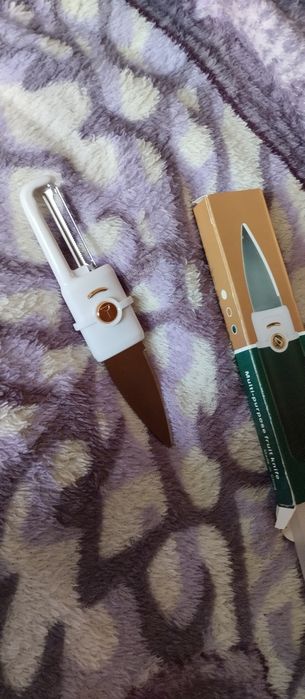 Ніж+овочечистка 2в1