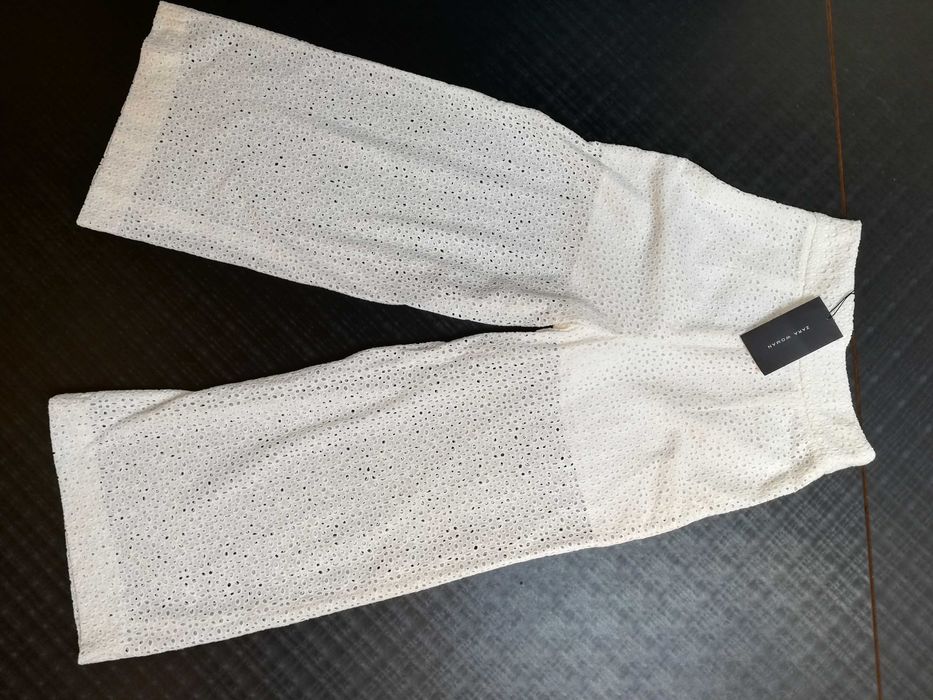Nowe z metką spodnie ażur Zara  rozm. XS