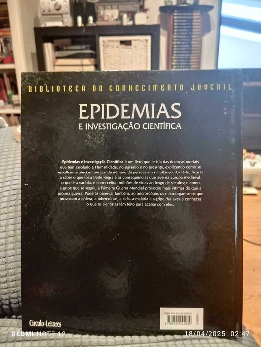 Livro: Epidemias - Richard Walker
