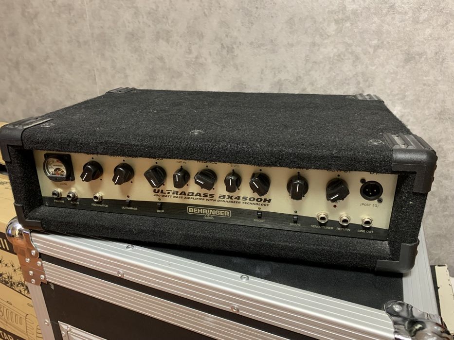 Behringer ultrabass bx4500h (Басс підсилювач)