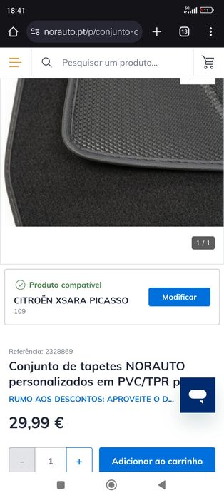 *NOVO* Tapetes Xsara Picasso