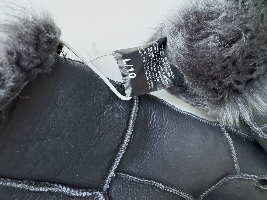 Рукавиці, перчатки  зимові, шкіряні овчина   L 10 , M 9, чоловічі нові