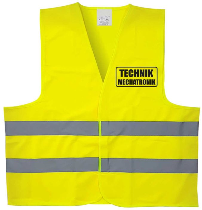 kamizelka odblaskowa, kamizelka z nadrukiem technik mechatronik