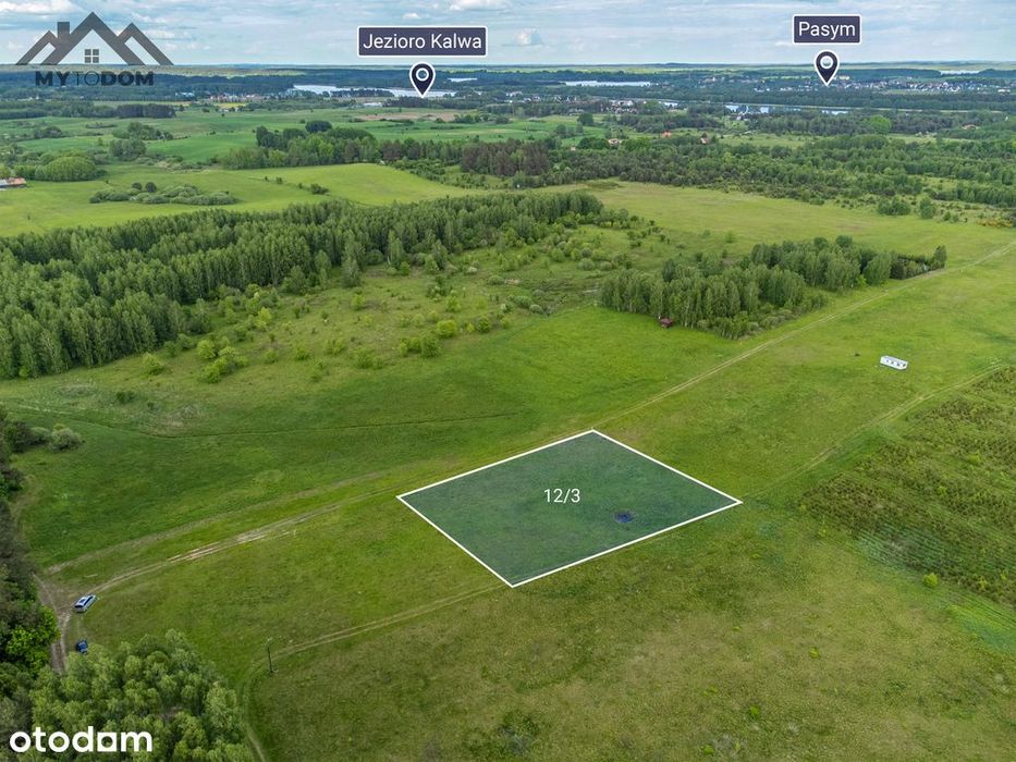 Działka 30a pod lasem Tylkowo, Mazury - Widok 4
