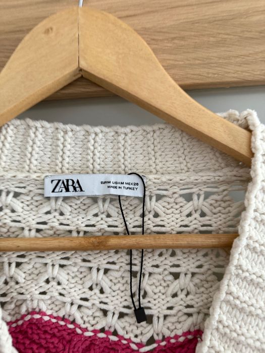 Kolorowy kardigan Zara