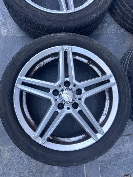 Jantes Mercedes 17” com pneus Bridgestone Turanza