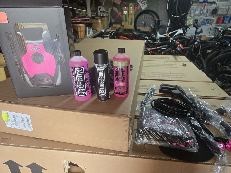 Maquina de lavar bicicletas muck off