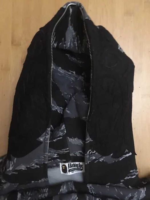 Bape Classic Embroidered Tiger Print Bape Zip-Up Hoodie (читайте опис)