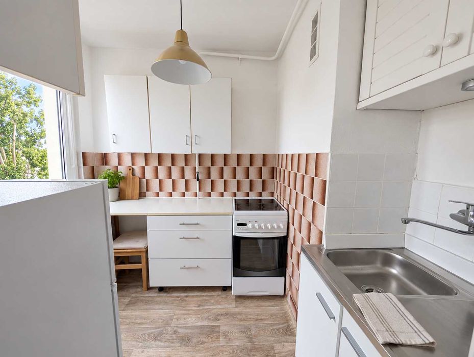 ul. Spiżowa | 2 pokoje, 33,5 m² | balkon i osobna kuchnia