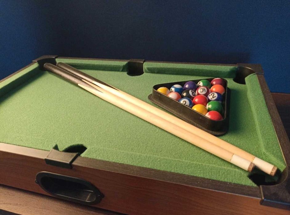 Mesa de bilhar compacta 51x31x9cm – Totalmente funcional