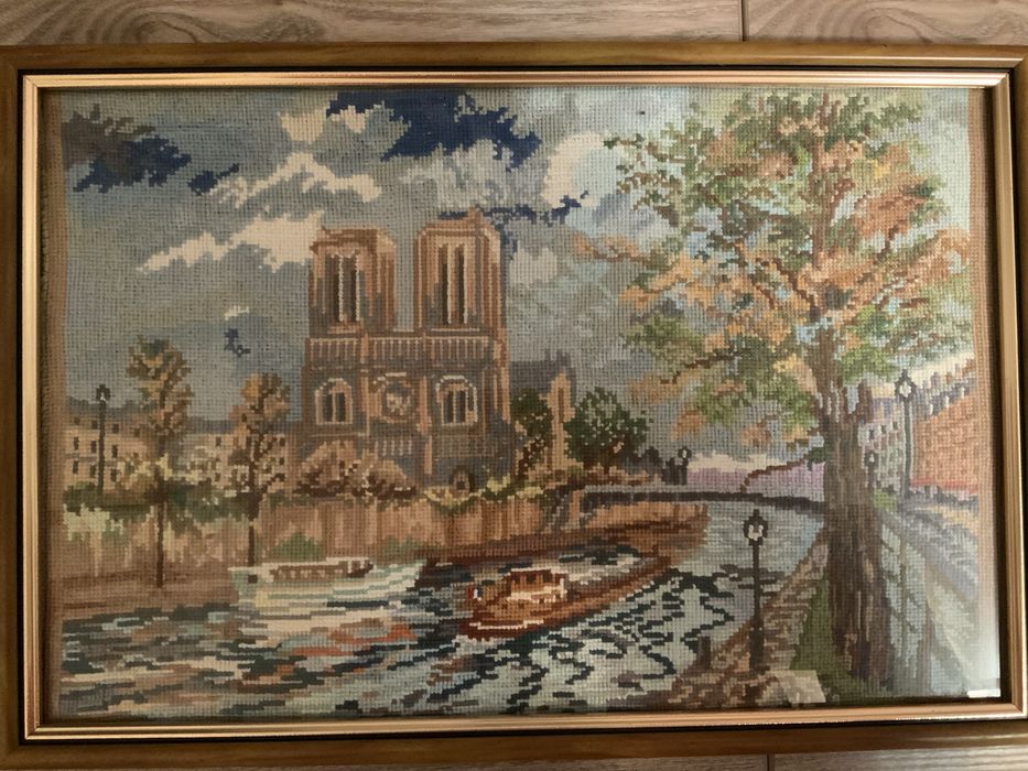 Картина вышитая крестом