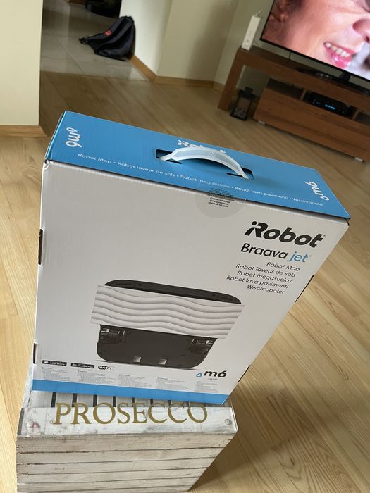 iRobot Roomba Braava Jet m6. Robot sprzątajacy. NOWY ZABLISTROWANY