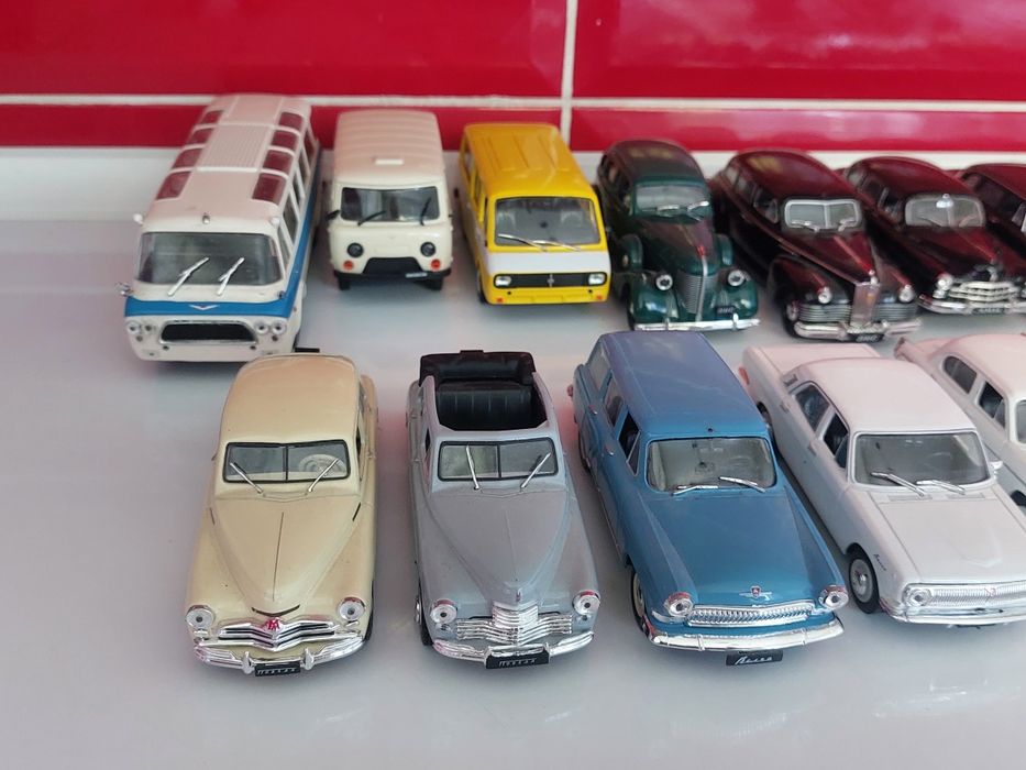 Модели машинок 1:43 из серии Авто легенды СССР.: 276 грн