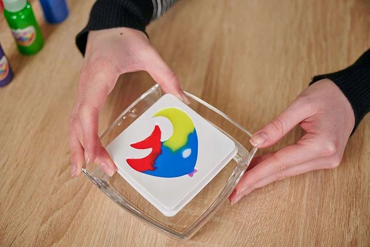 Aqua Gelz Zestaw Kreatywny 7 Kolorów Żeli +foremki