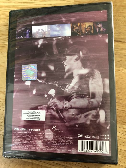 NOWE Rihanna DvD tournee