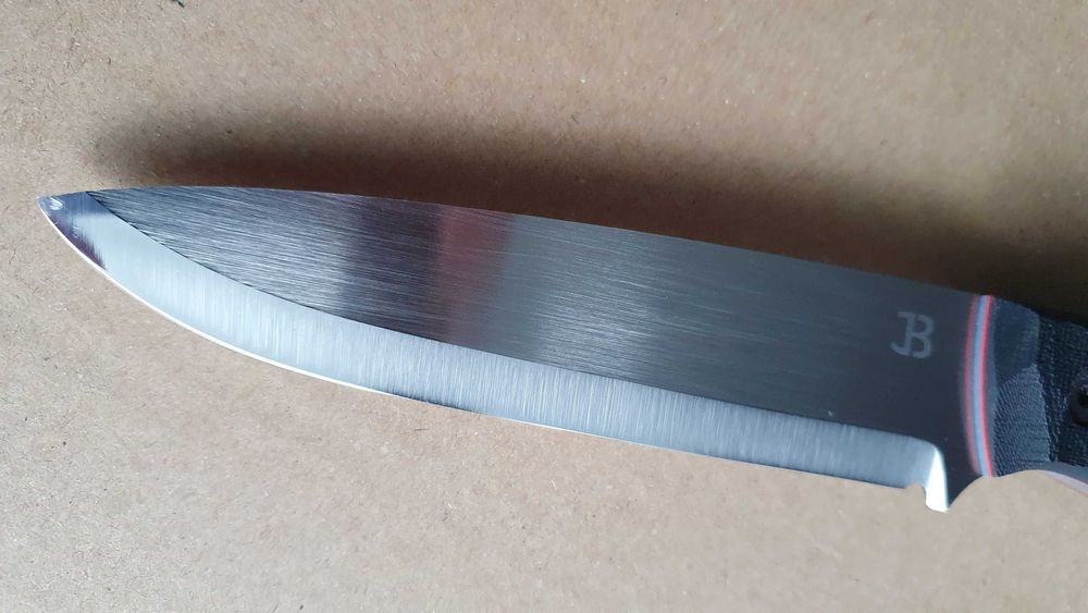 Nóż bushcraft J.B. Polish Knives Riven stal 14C28N