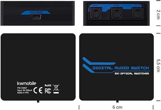 Switch digital AUDIO 3x1