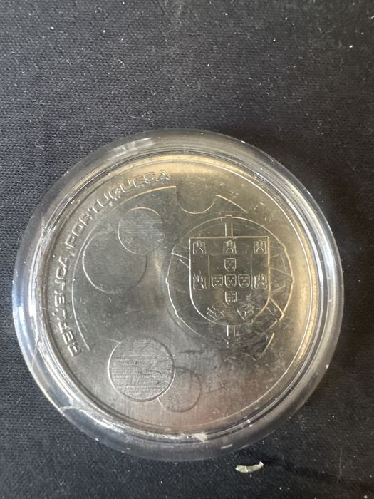 Moeda 10€ 2011  25 aniversario adesao portugal e espanha a uniao europeia.