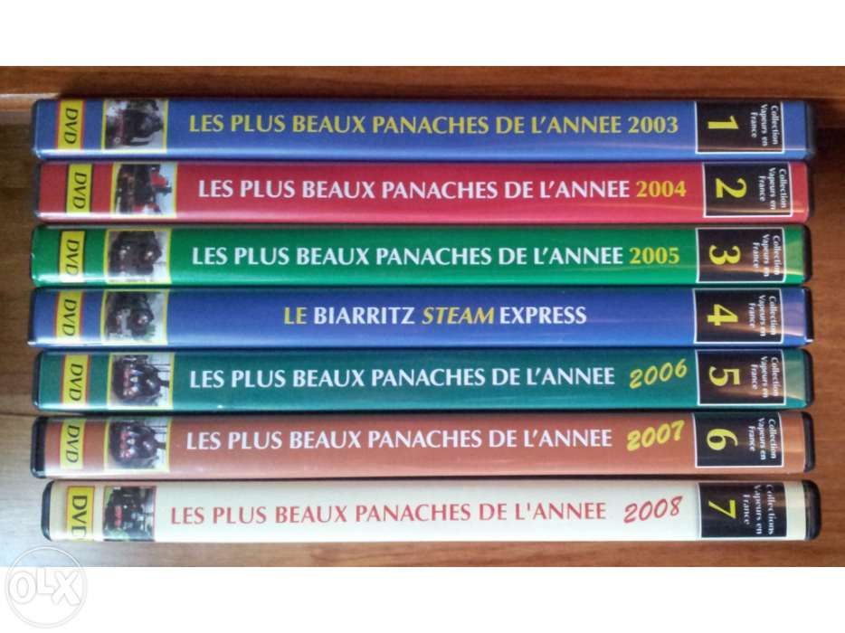 DVDs about Trains "Collection: Vapeurs en France"