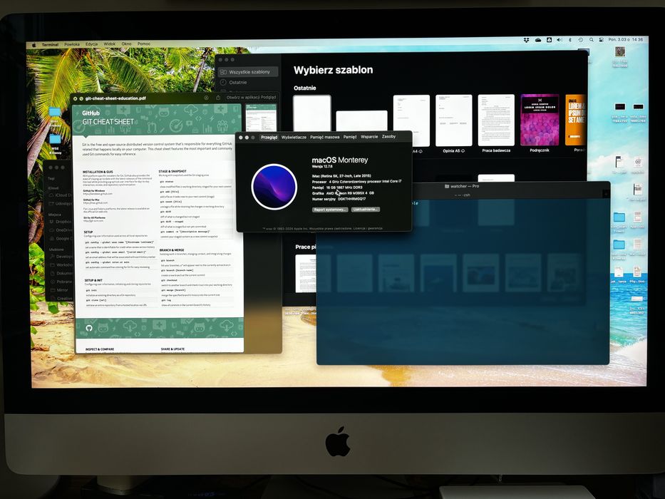 iMac 27” 5K 16GB 2TB - brak uszkodzeń