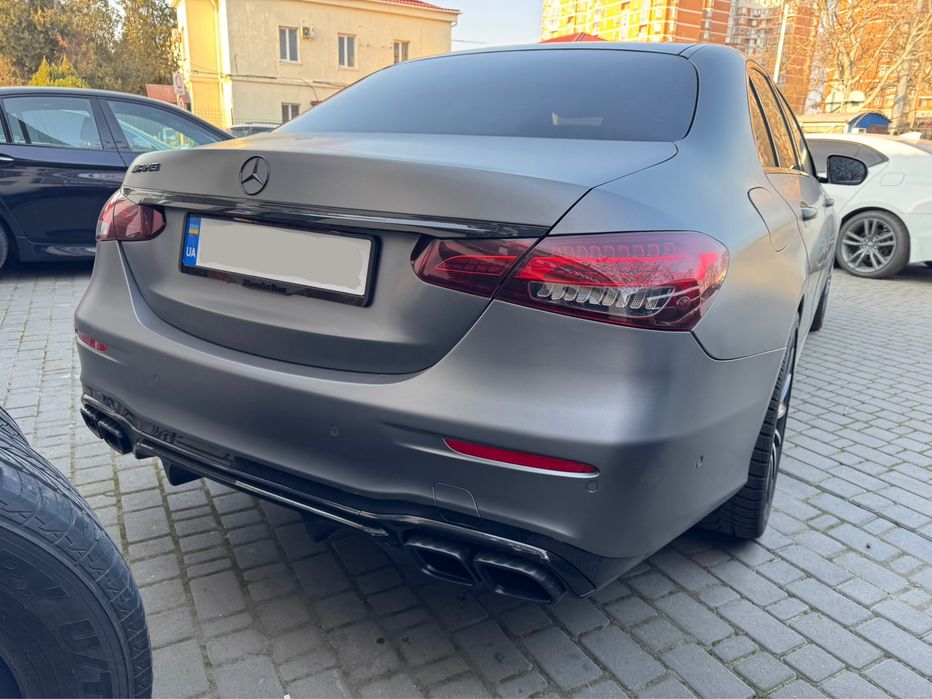 Рестайлинг E63 2021+ AMG для Mercedes E-Class W213 2016+ обвес фары