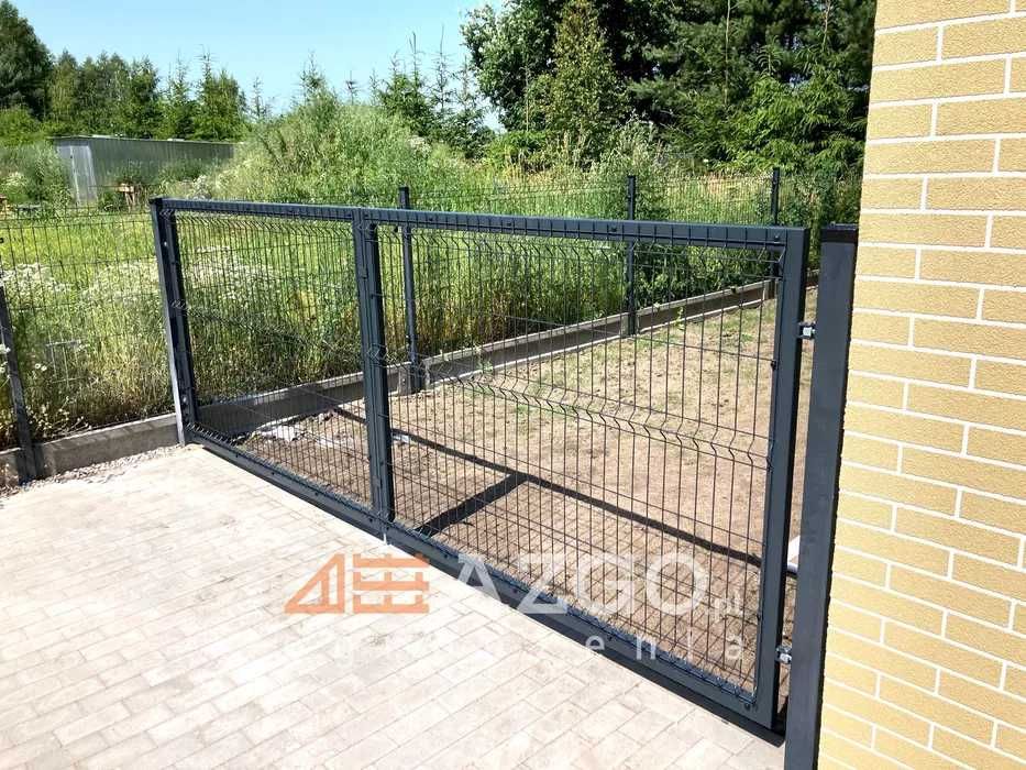 Ogrodzenie panelowe Panele ogrodzeniowe Płot panelowy siatka 3D i 2D