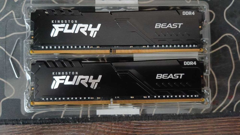 Kingston FURY 32 GB (2x16GB) DDR4 2666 MHz Beast Black