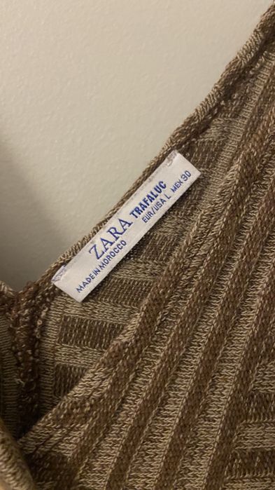Vestido alcas Zara