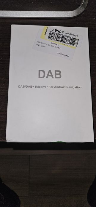 Cyfrowy tuner DAB/DAB+ Android