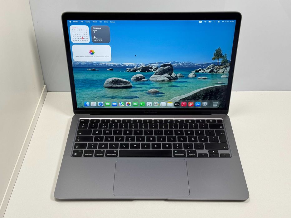 MacBook Air 13 2020 M1 88% Kondycji 8GB RAM 256GB SSD Gwarancja