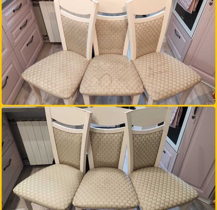 Хімчистка меблів на дому. Дивани, матраців, крісло, стільці, ковролін.