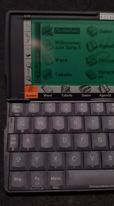 Palmtop Psion Series 5 8MB Epoc Vintage Komputer Idealny