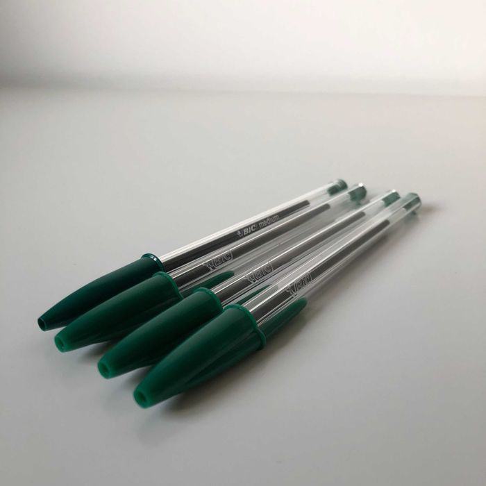 Canetas BIC verdes (novas)