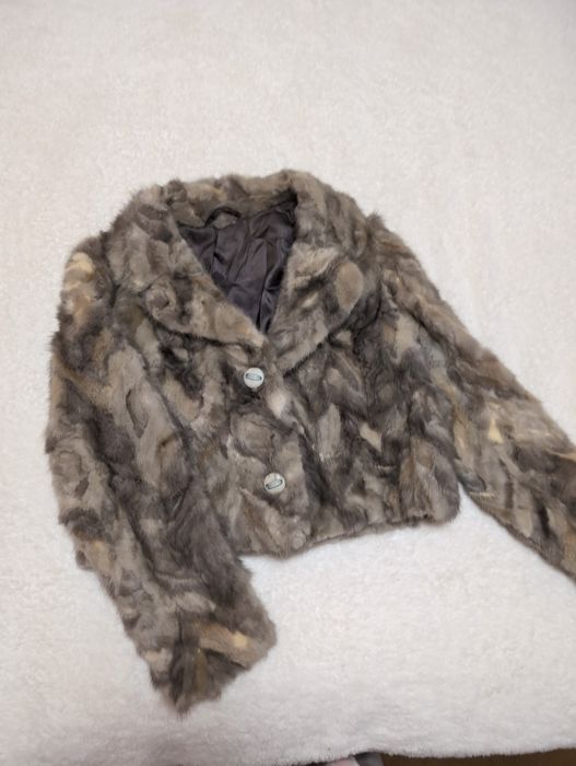 Шуба норка XS натуральна гарний стан