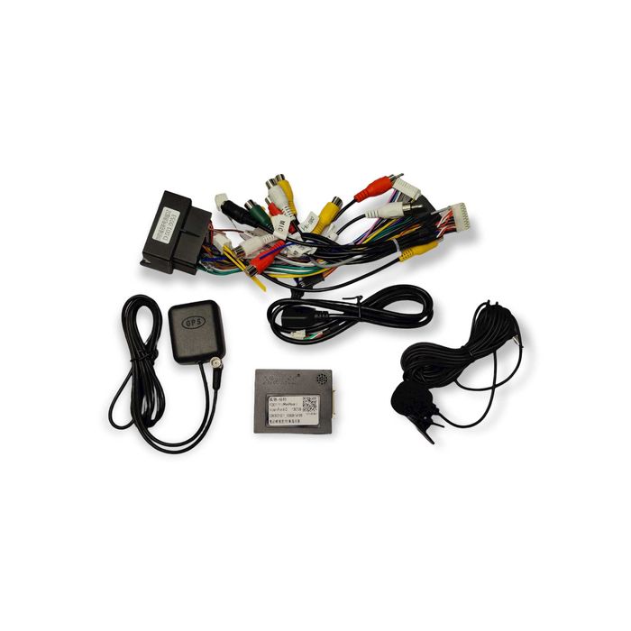 Radio 2 DIN Android para Ford C-MAX S-MAX Galaxy Focus - Novo - Silver