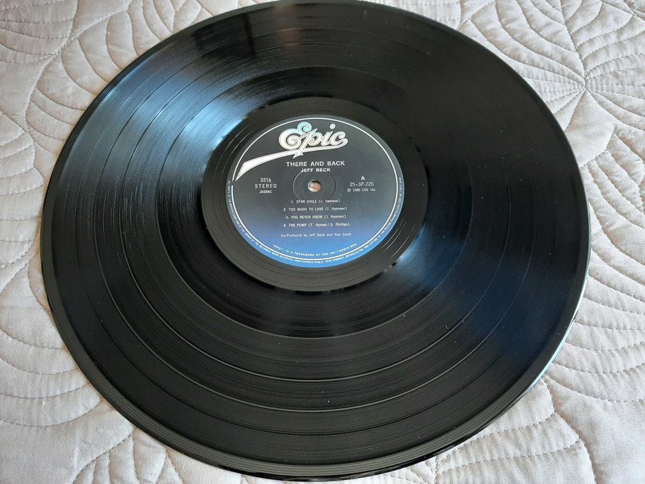 Jeff Beck - There And Back - Japão - Vinil LP