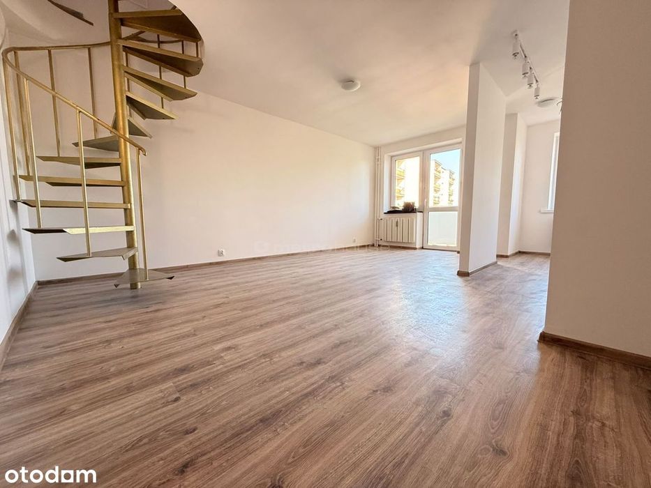 Dwupoziomowe 63,5m² po remoncie, Siedlce Centrum