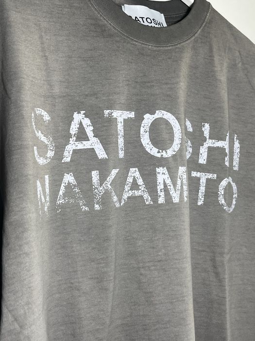Футболка Сатоши Накамото/Satoshi Nakamoto t-shirt
