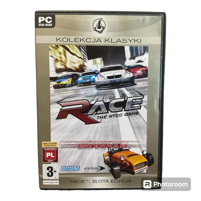 Gra PC Race The WTCC Game Złota Edycja vintage retro