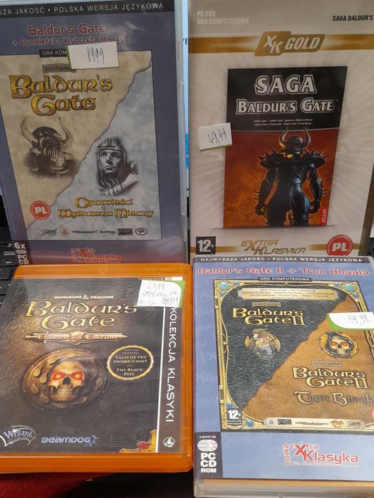Kolekcja Baldur's gate PC, SAGA, II + Tron, Opowieści, Enhanced