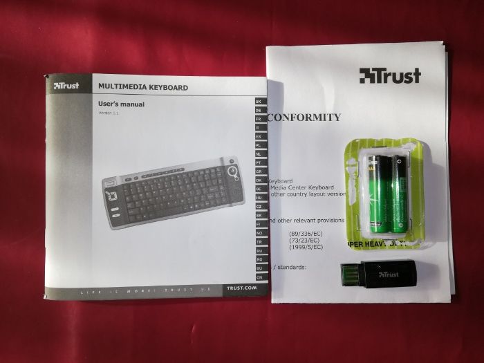 Trust Wireless Keyboard/Mouse 1605964751404302081123