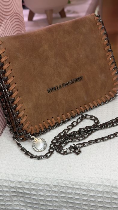 Коричнева сумка Stella McCartney