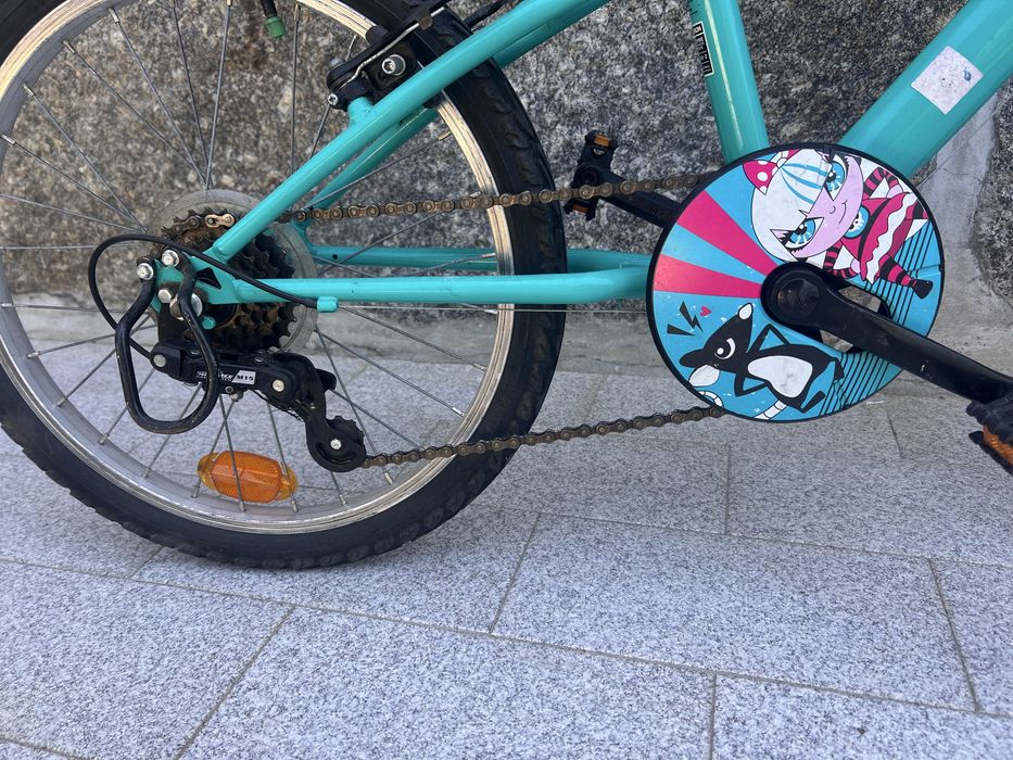 Bicicleta de criança - roda 20 com mudanças
