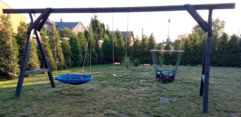 Huśtawka i trampolina 3 m