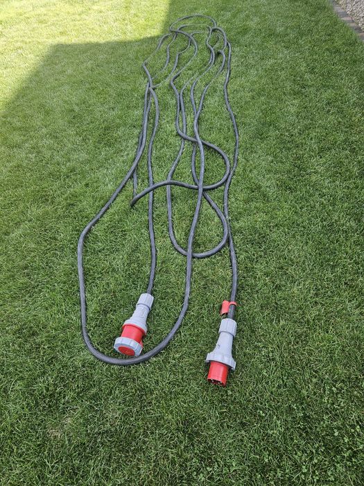 Przedłużacz siłowy 5x10 63A, przewód H07RN-F