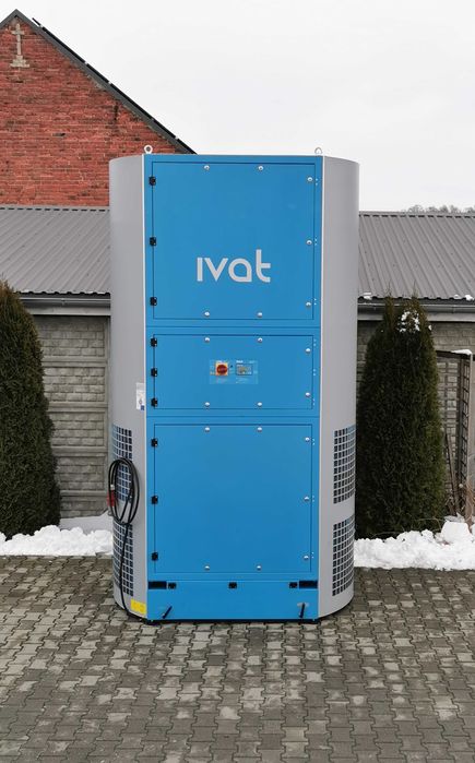 Odciąg dymu z hali, wieża wentylacyjna, filtrowentylacja IVAT