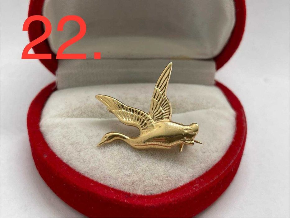 Złota Przypinka Broszka pr.583 1,6g