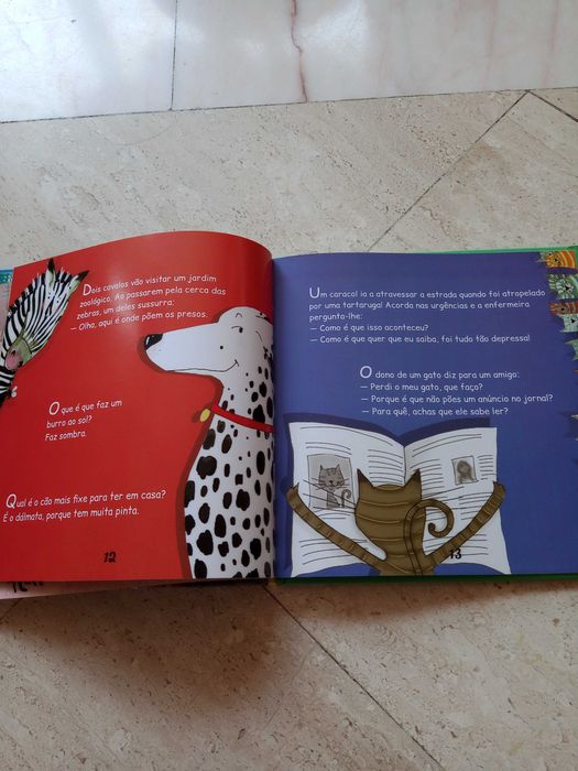 "Anedotas para miúdos e graúdos" livro impecável