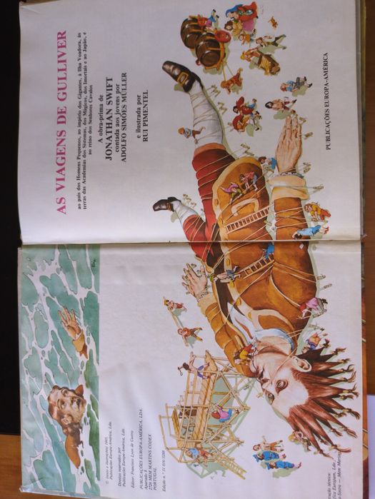 As Viagens de Gulliver de Jonathan Swift