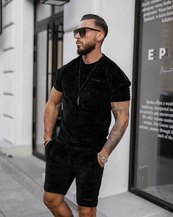 Komplet męski Eteni czarny O la voga L